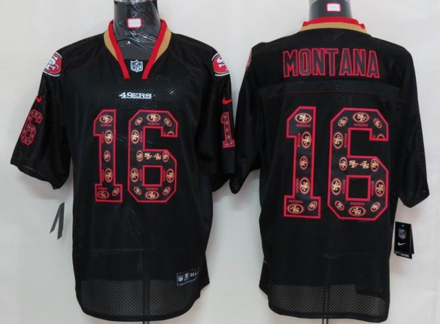 Nike San Francisco 49ers Elite Jerseys-049